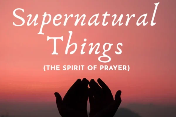 The Spirit of Prayer