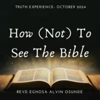 how (not) to see the bible