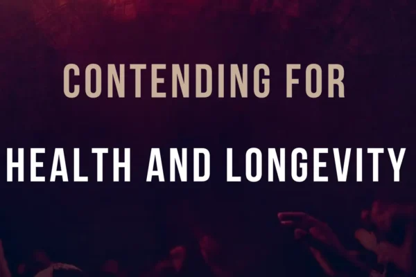 CR – contending for health and longevity