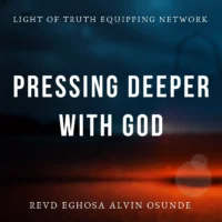 pressing deeper with God