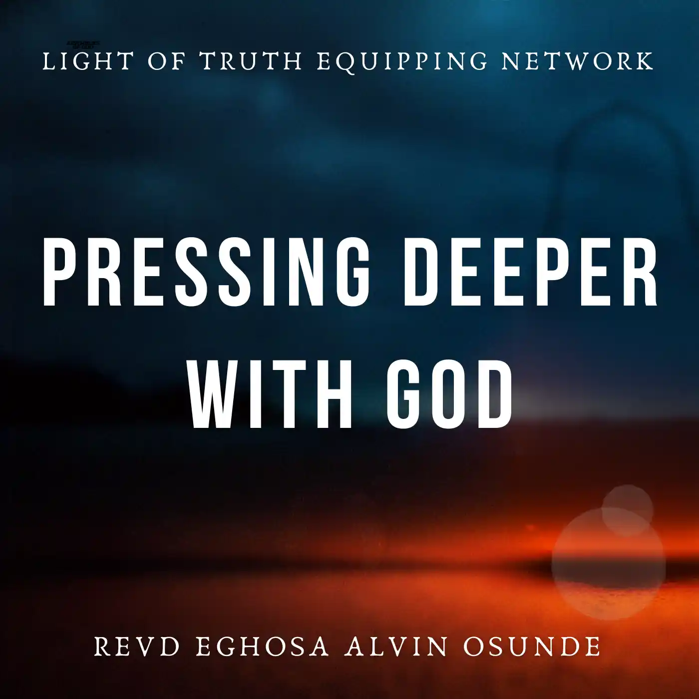 pressing deeper with God